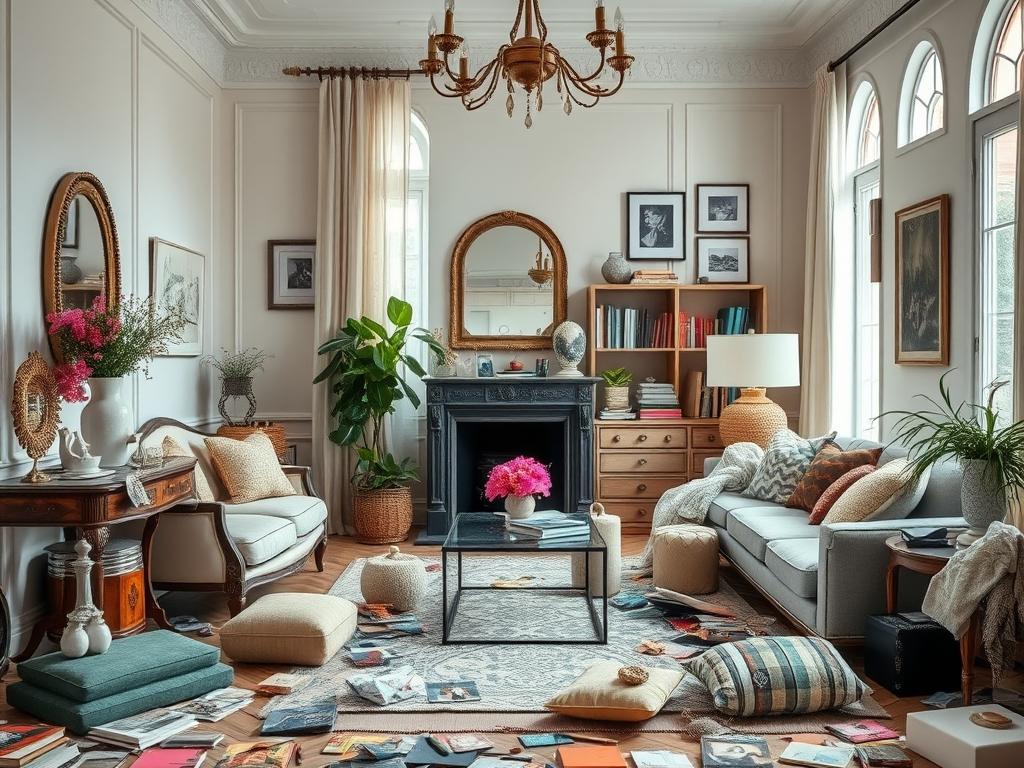 Dekoracje niepasujące do stylu wnętrza – jak uniknąć chaosu i zachować spójność aranżacji