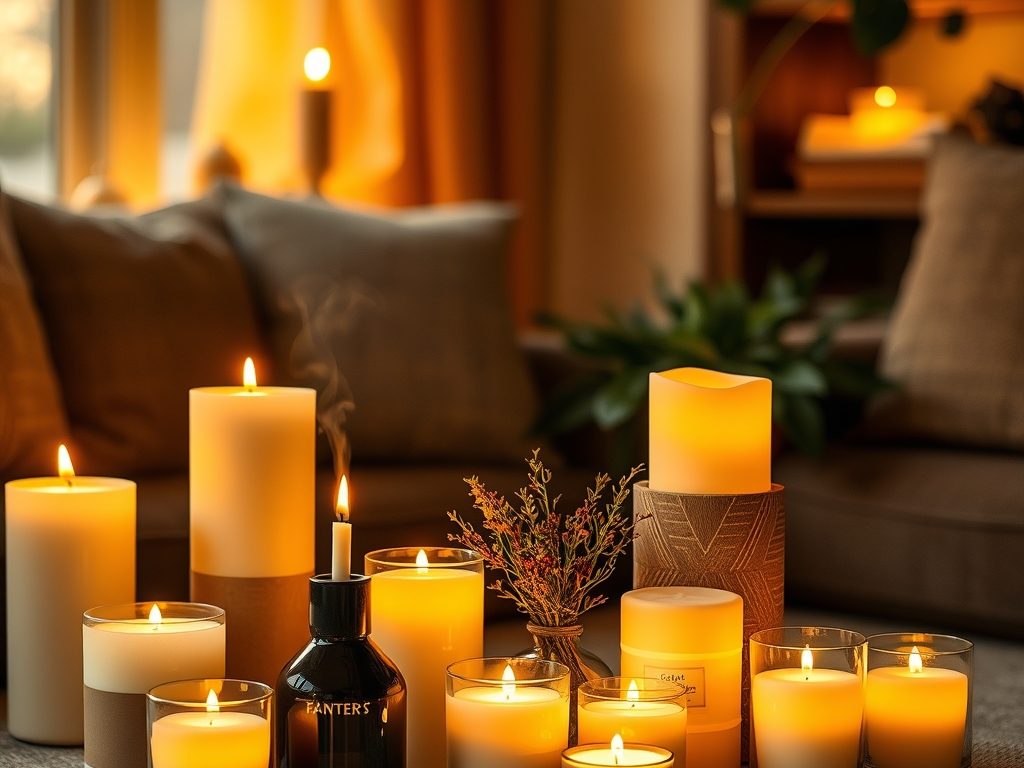 Świece i zapachy do domu: jak wybrać i używać aromatów tworzących wyjątkową atmosferę
