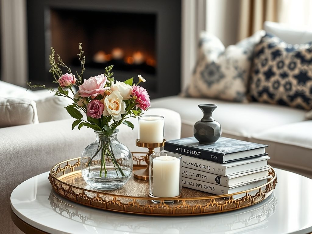 Jak układać dekoracje na stolik boczny, by stworzyć stylową i funkcjonalną aranżację