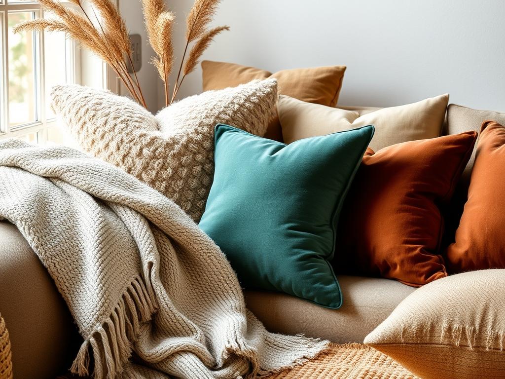 Jak miksować tekstury i tkaniny we wnętrzu, by stworzyć harmonijną i przytulną przestrzeń