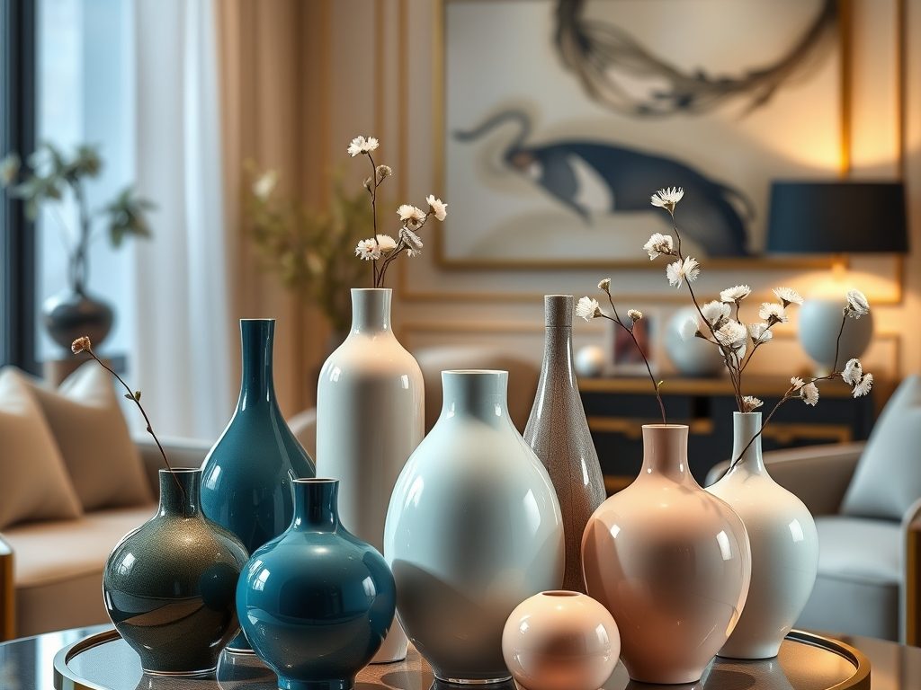 Wazony w aranżacji wnętrz: jak wybrać kształt, kolor i rozmiar dla efektu harmonii i stylu