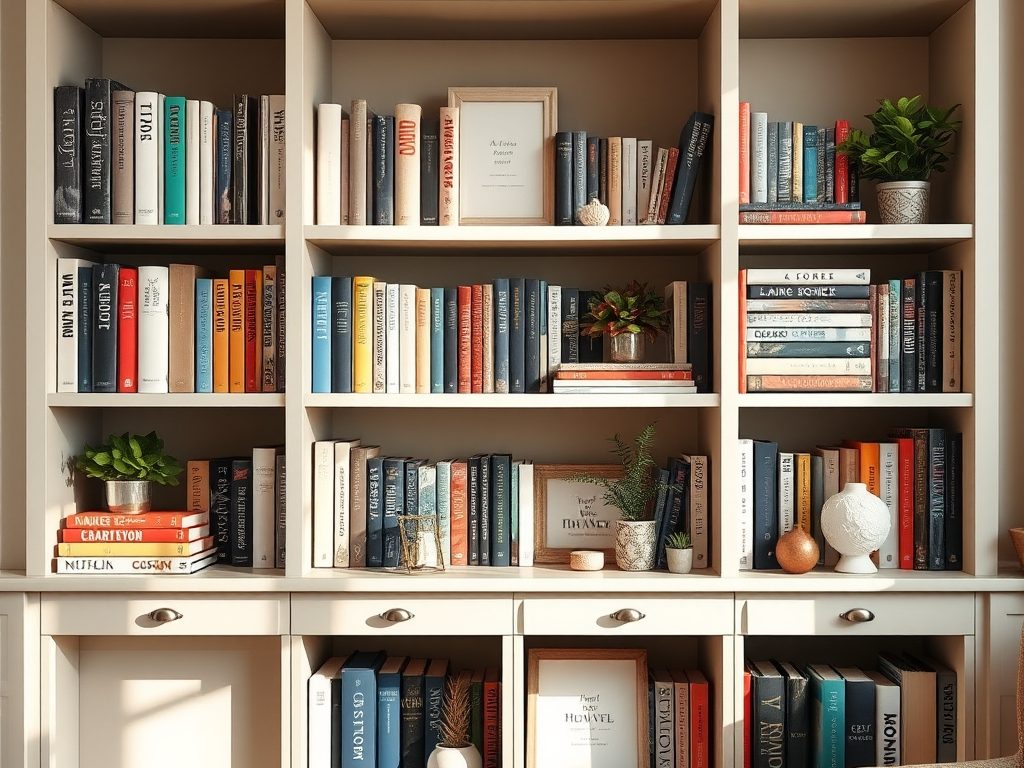 Stylizacja regału z książkami i dekoracjami: jak łączyć funkcjonalność z estetyką wnętrza