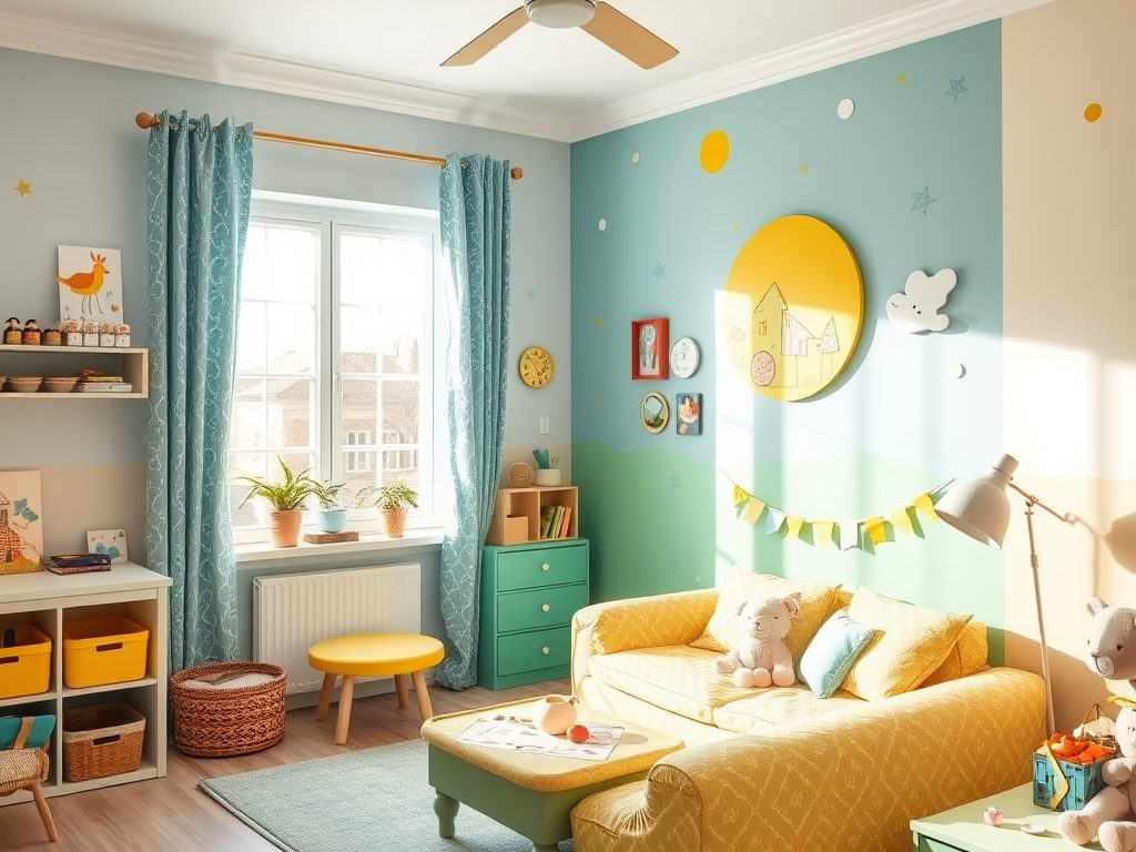 Kolory do pokoju dziecka: jak wybrać barwy wspierające rozwój i dobre samopoczucie