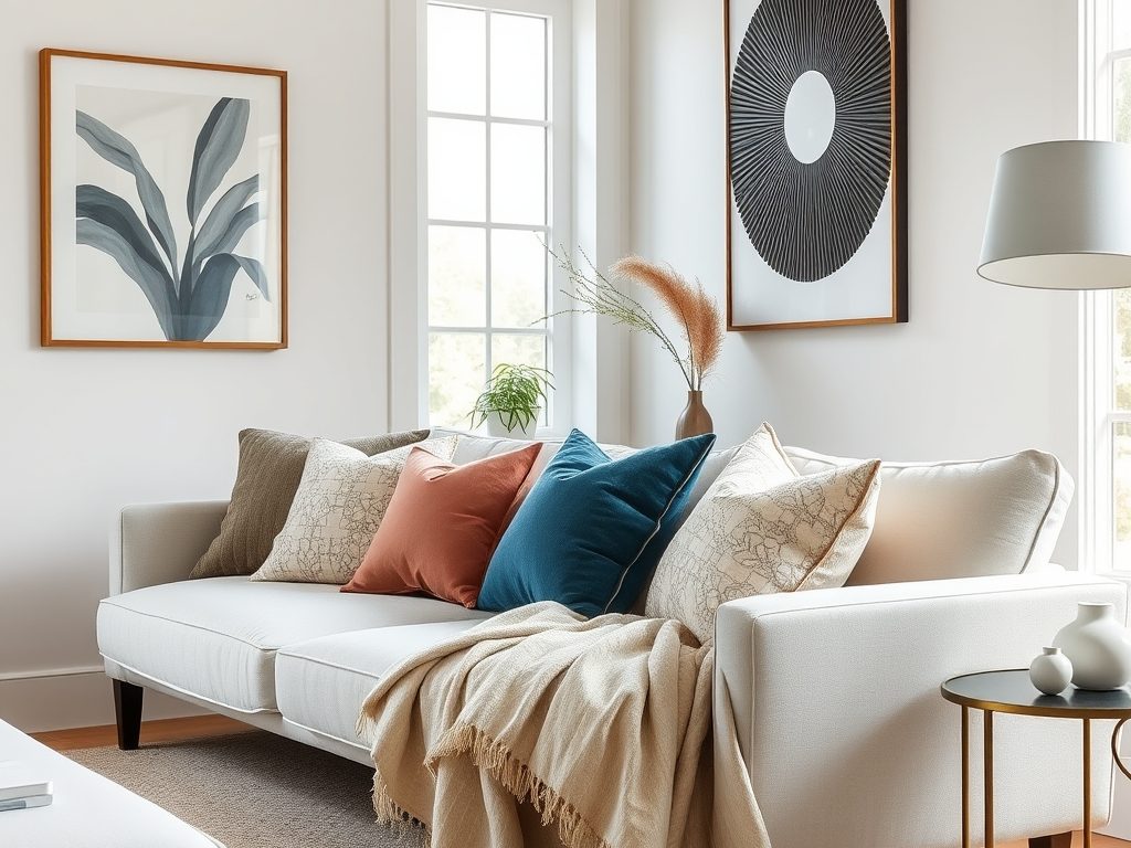 Jak odświeżyć wnętrze dodatkami i tekstyliami bez remontu, unikając chaosu i nadmiaru zmian