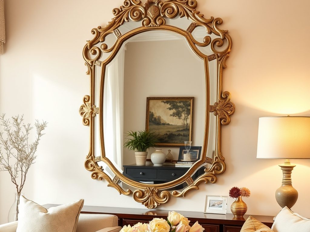 Lustro jako dekoracja: jak wybrać i ustawić, by dodać wnętrzu światła i stylu