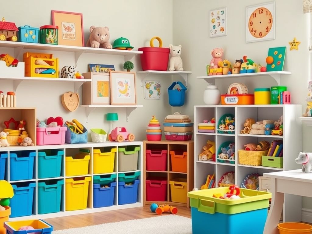 Przechowywanie zabawek: praktyczne rozwiązania i pomysły na porządek w dziecięcym pokoju oraz salonie
