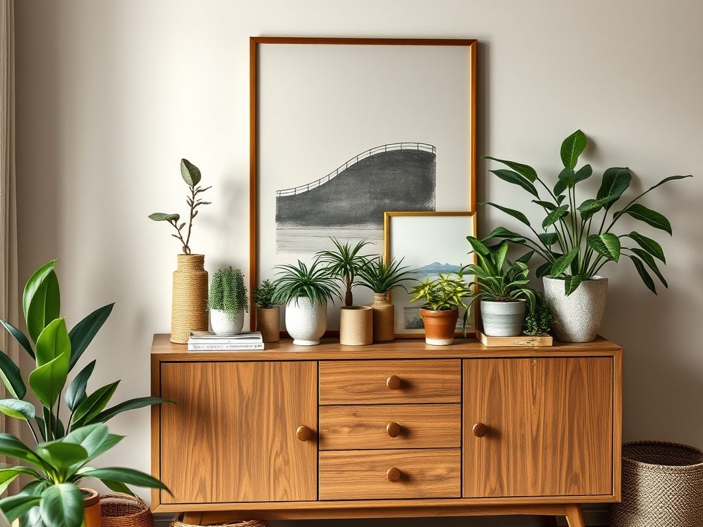 Co postawić na komodzie w salonie, by połączyć styl, funkcjonalność i przytulny klimat