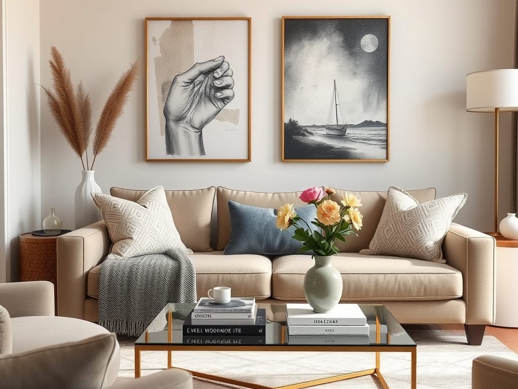 Jak łączyć dekoracje z meblami, by stworzyć spójną i funkcjonalną aranżację wnętrza