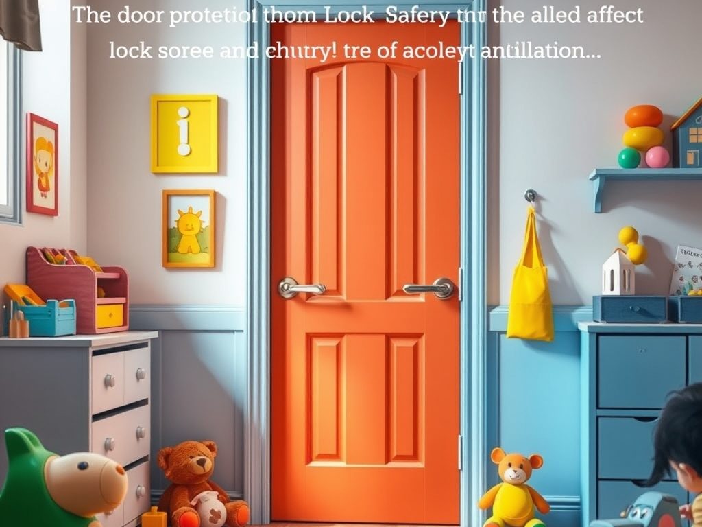 Zabezpieczenie drzwi w pokoju dziecka: skuteczne metody ochrony przed przytrzaśnięciem i otwarciem przez malucha