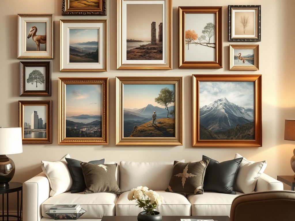Jak dobierać ramki i obrazy do wnętrza: praktyczny przewodnik po stylach, proporcjach i materiałach