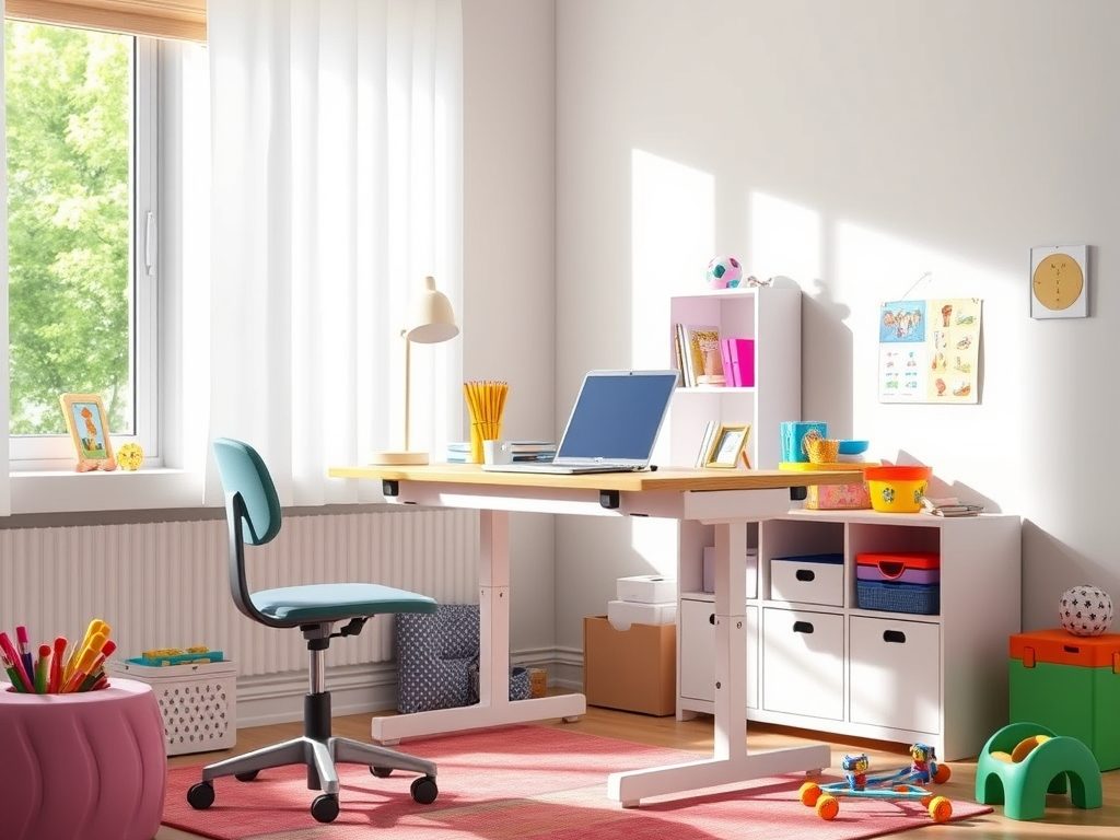 Jak wybrać biurko dla dziecka, które rośnie razem z nim i wspiera zdrową postawę podczas nauki