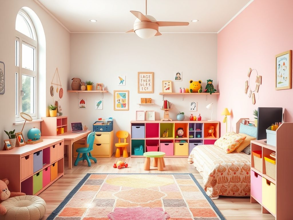 Pokój dziecka od A do Z: jak stworzyć funkcjonalną i bezpieczną przestrzeń do zabawy, nauki i snu