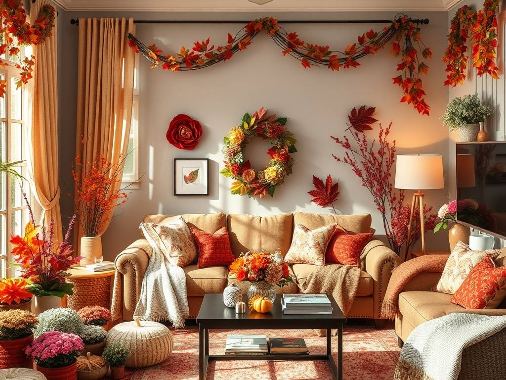 Dekoracje sezonowe do domu: jak stworzyć spójną aranżację na każdą okazję i porę roku