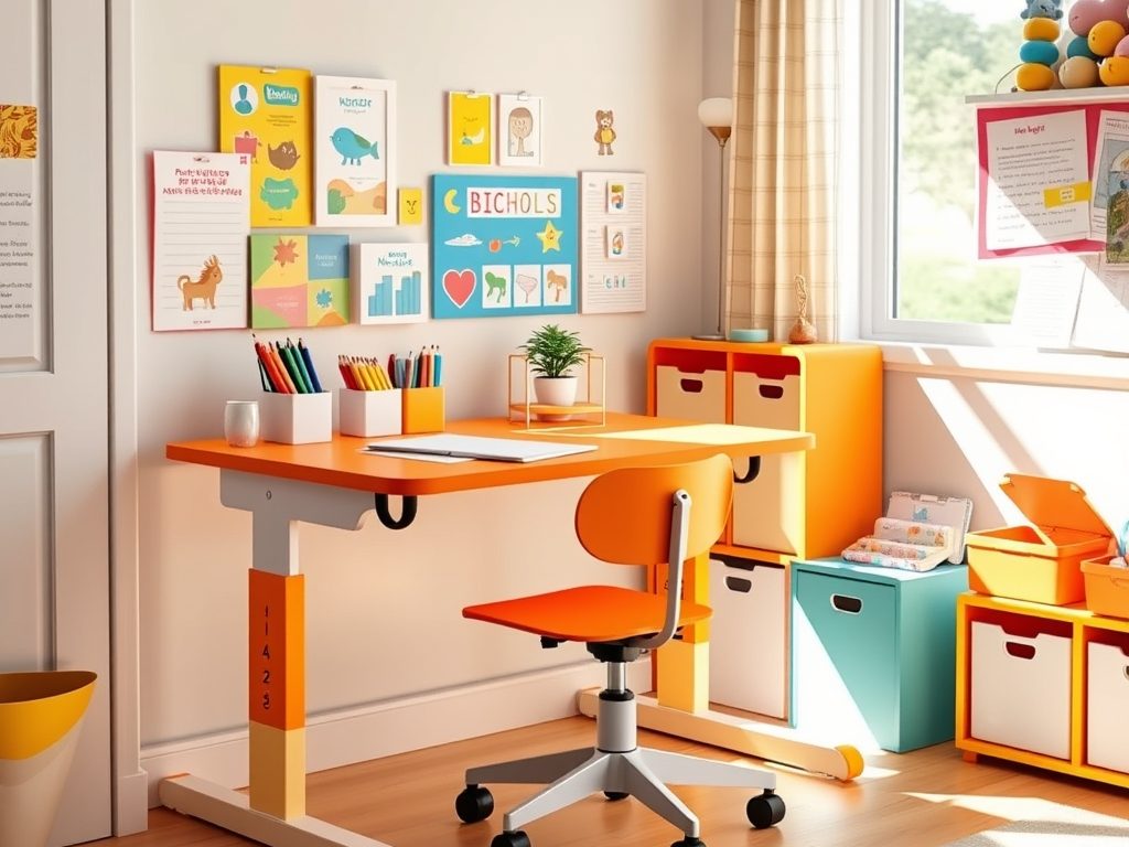 Biurko regulowane dla dziecka – jak wybrać ergonomiczne i bezpieczne stanowisko do nauki i zabawy