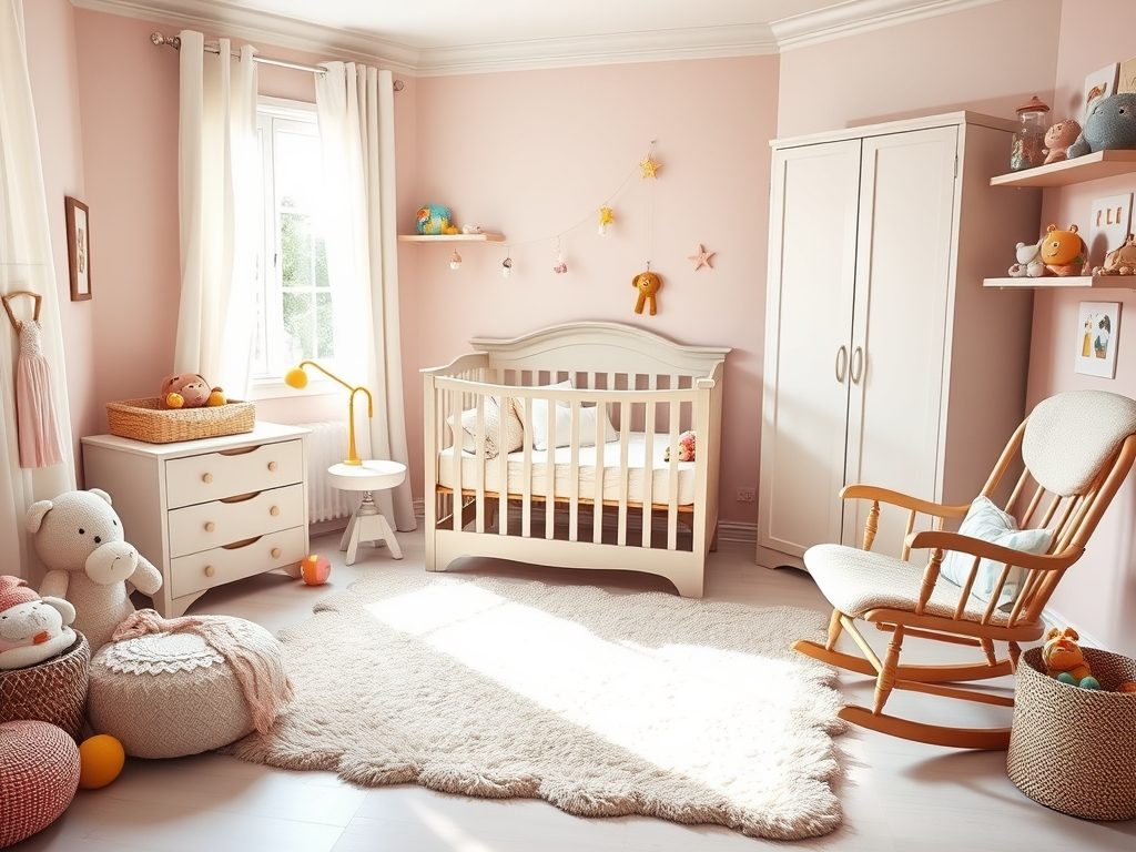Pokój niemowlaka: jak zaprojektować funkcjonalną i bezpieczną przestrzeń od snu po zabawę