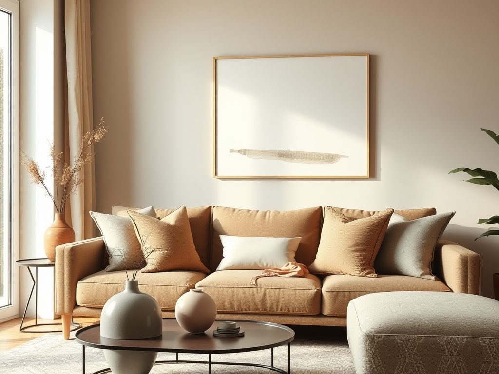 Ile dodatków w salonie zachować, by uniknąć przesytu i zachować harmonię wnętrza