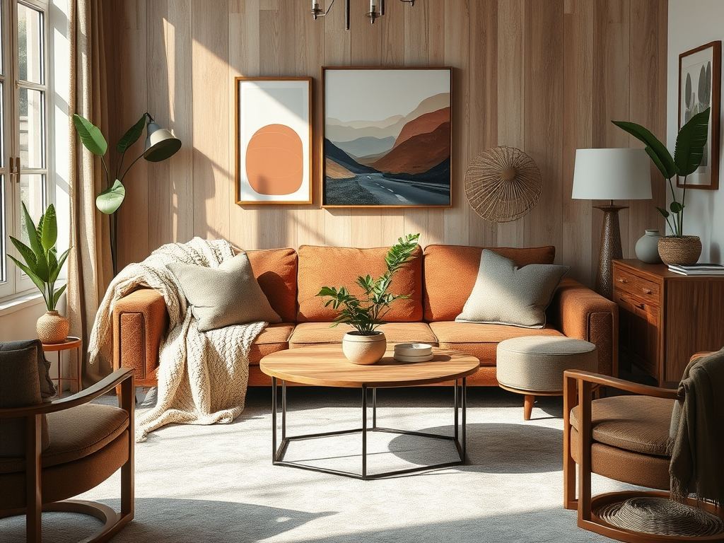 Jak łączyć materiały w dekoracjach, by stworzyć spójną i harmonijną aranżację wnętrza