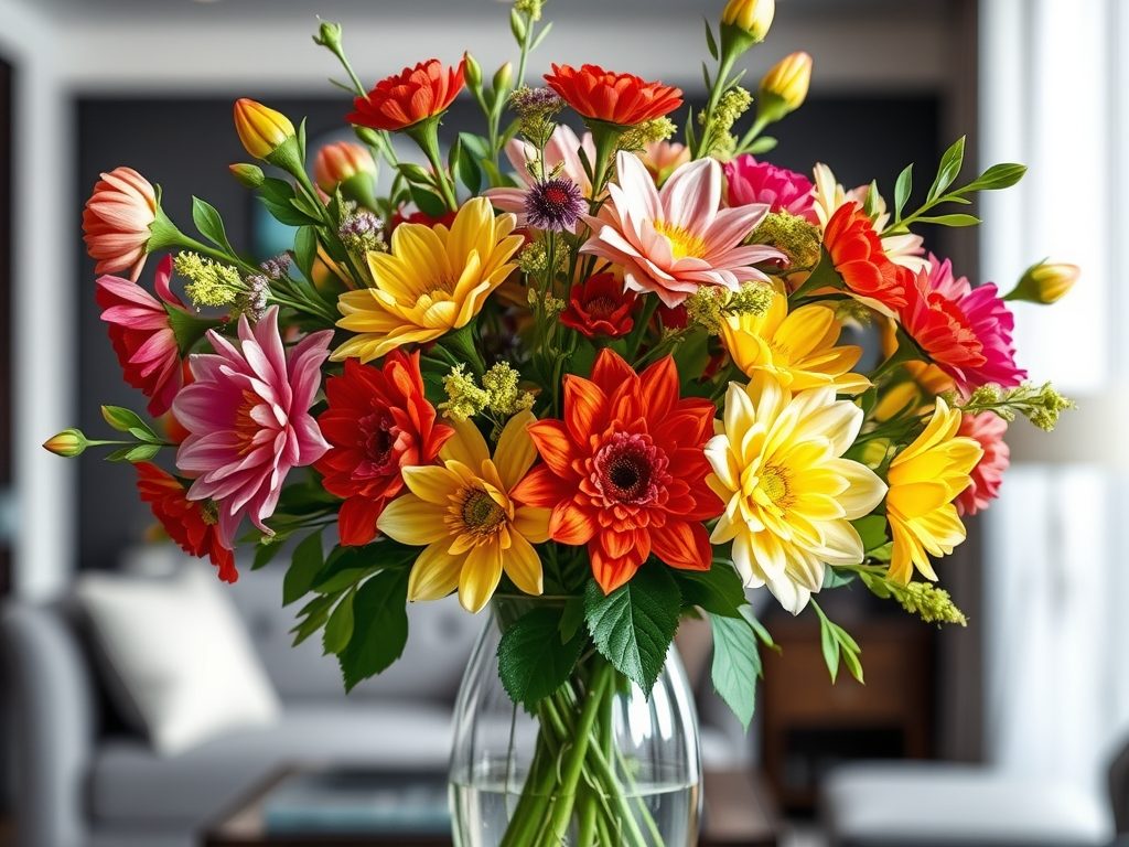 Sztuczne kwiaty w wazonie – kiedy warto postawić na trwałą i praktyczną dekorację wnętrza