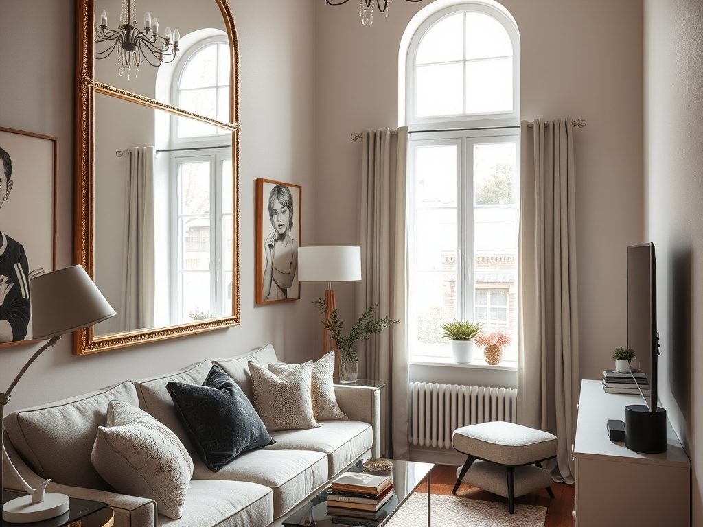 Lustra i dodatki w małym mieszkaniu: jak wybrać i ustawić dla optycznej przestronności i stylu